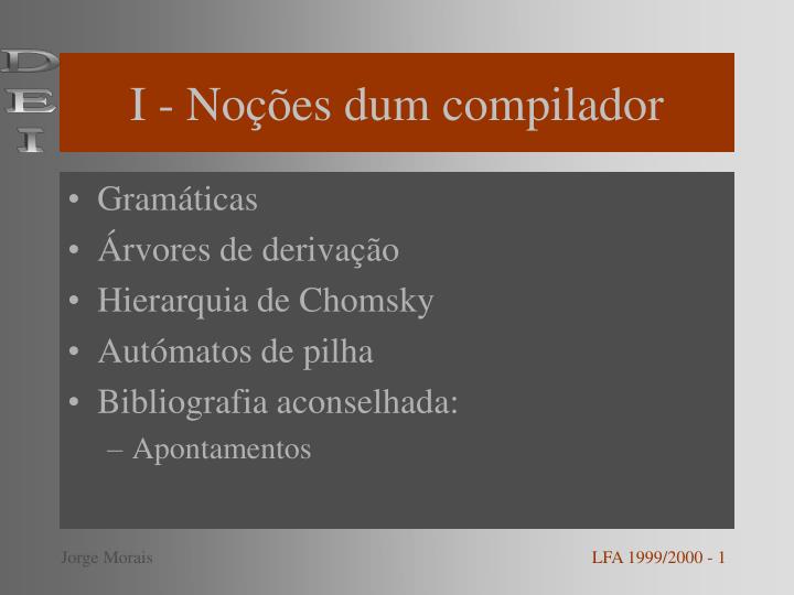 i no es dum compilador