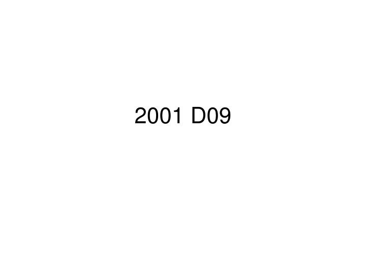 2001 d09