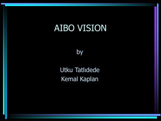 AIBO VISION