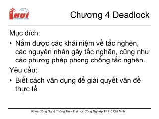ch ng 4 deadlock