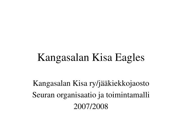 kangasalan kisa eagles