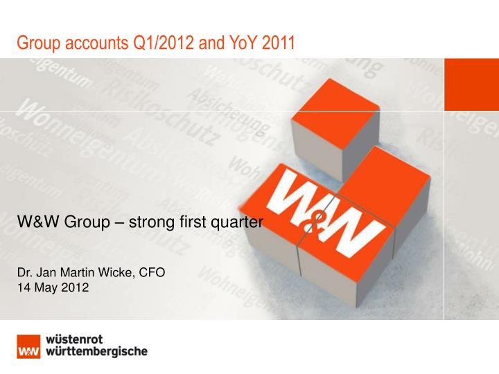 group accounts q1 2012 and yoy 2011