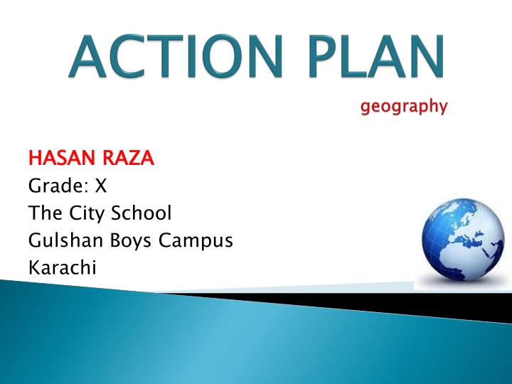 action plan geography