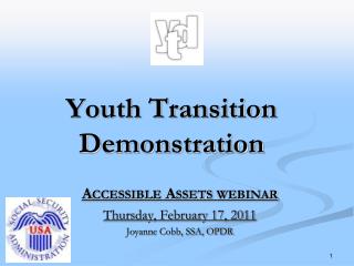 Youth Transition Demonstration