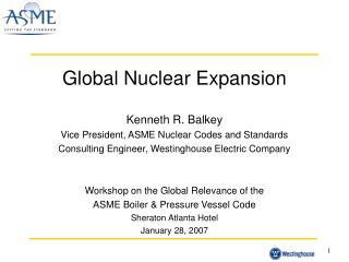 Global Nuclear Expansion
