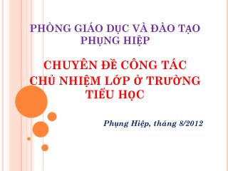 ph ng gi o d c v o t o ph ng hi p