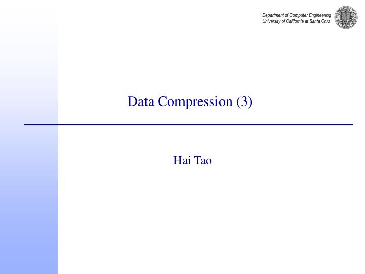 data compression 3