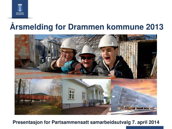 rsmelding for drammen kommune 2013