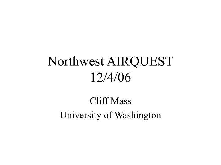 northwest airquest 12 4 06
