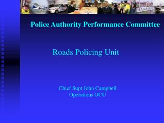 Police Authority Performance Committee