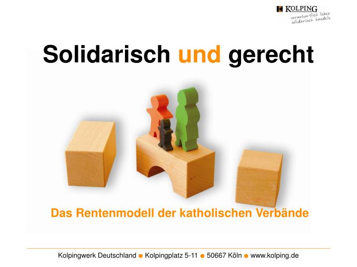 solidarisch und gerecht