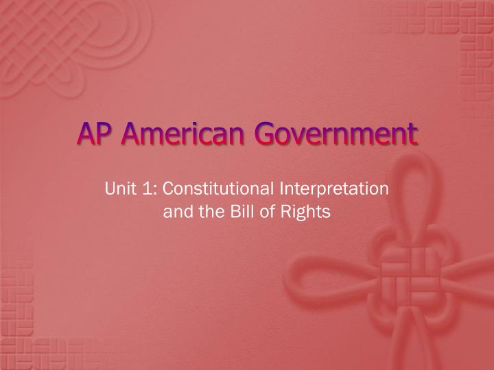 ap american government