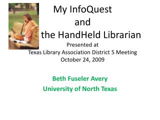 Beth Fuseler Avery University of North Texas