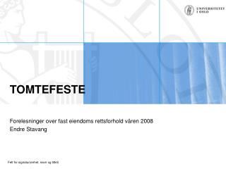 tomtefeste