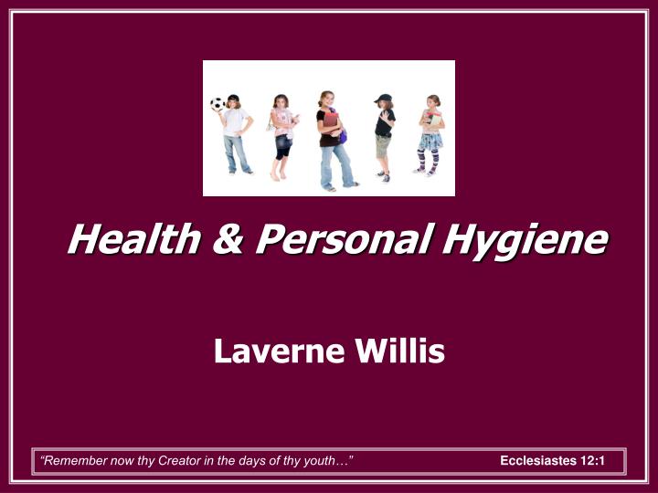 health personal hygiene