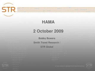 HAMA 2 October 2009