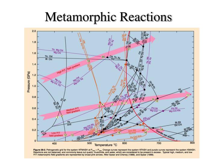 metamorphic reactions