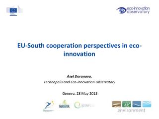 EU-South cooperation perspectives in eco-innovation