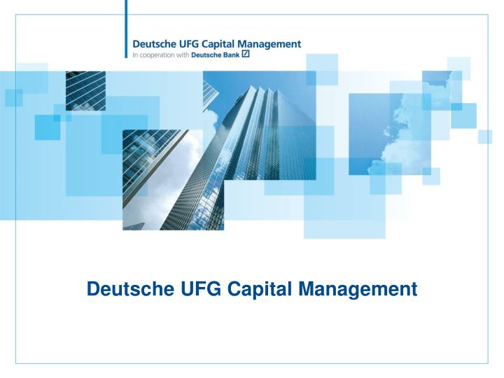 deutsche ufg capital management