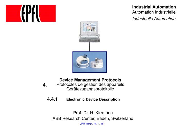 device management protocols protocoles de gestion des appareils ger tezugangsprotokolle