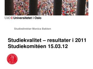 studiedirekt r monica bakken