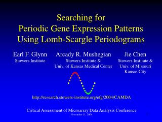 Searching for Periodic Gene Expression Patterns Using Lomb-Scargle Periodograms