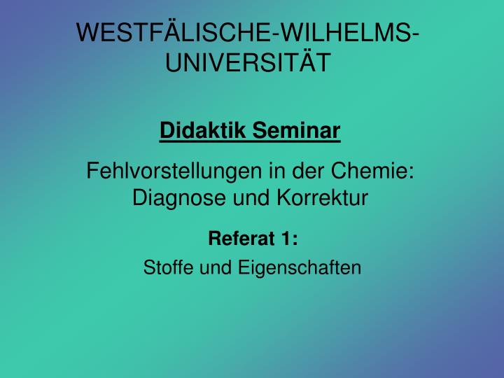 westf lische wilhelms universit t