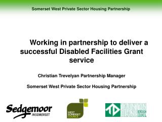 Somerset West Private Sector Housing Partnership