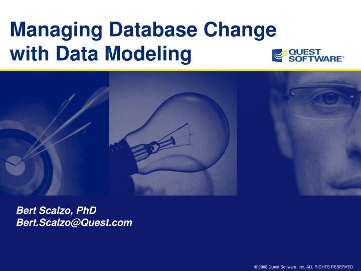 managing database change with data modeling