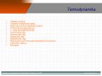 Termodynamika - slide 1