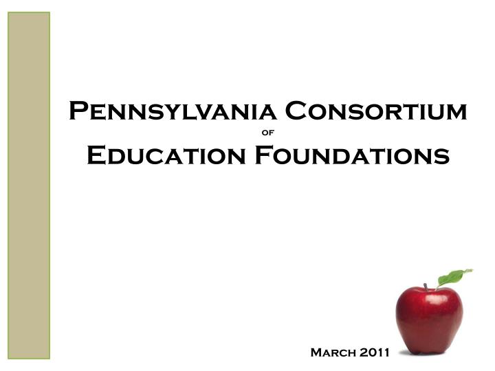 pennsylvania consortium of education foundations
