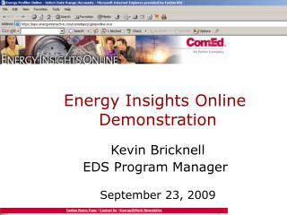 Energy Insights Online