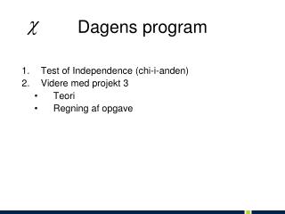 dagens program