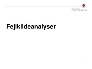 fejlkildeanalyser