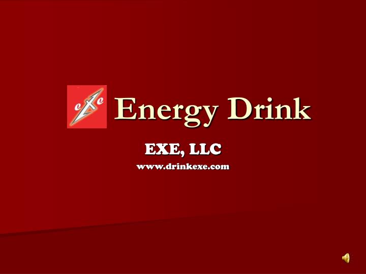 energy drink