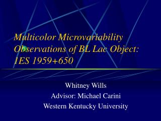Multicolor Microvariability Observations of BL Lac Object: 1ES 1959+650