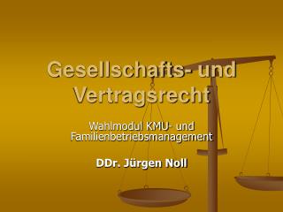 gesellschafts und vertragsrecht