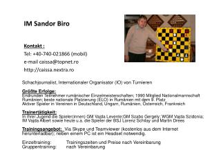 im sandor biro