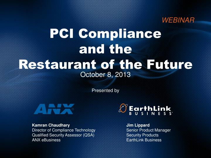 pci compliance and the restaurant of the future