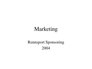 marketing