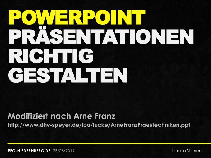 powerpoint pr sentationen richtig gestalten