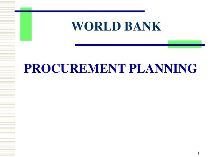 world bank