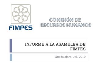 informe a la asamblea de fimpes