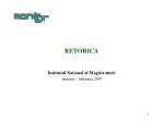 RETORICA - slide 1