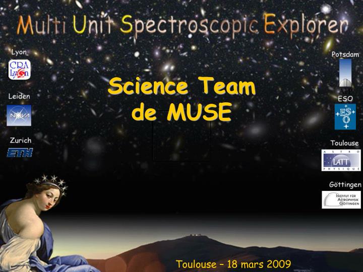 science team de muse