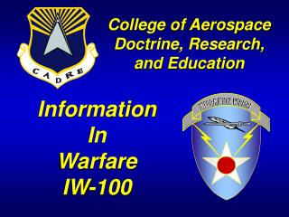 Information In Warfare IW-100