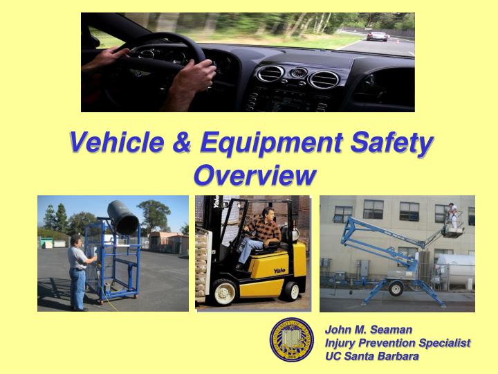 vehicle equipment safety overview