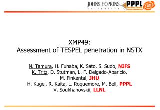 XMP49: Assessment of TESPEL penetration in NSTX