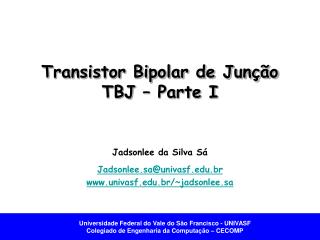 transistor bipolar de jun o tbj parte i