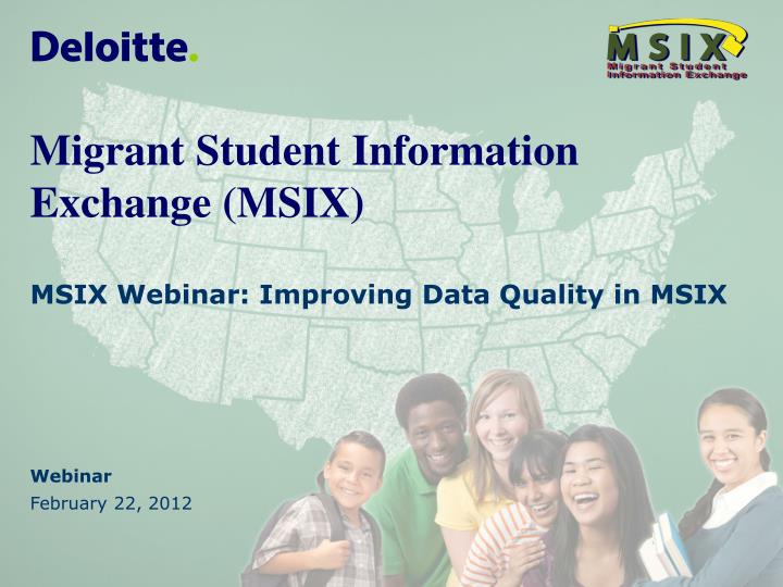 migrant student information exchange msix